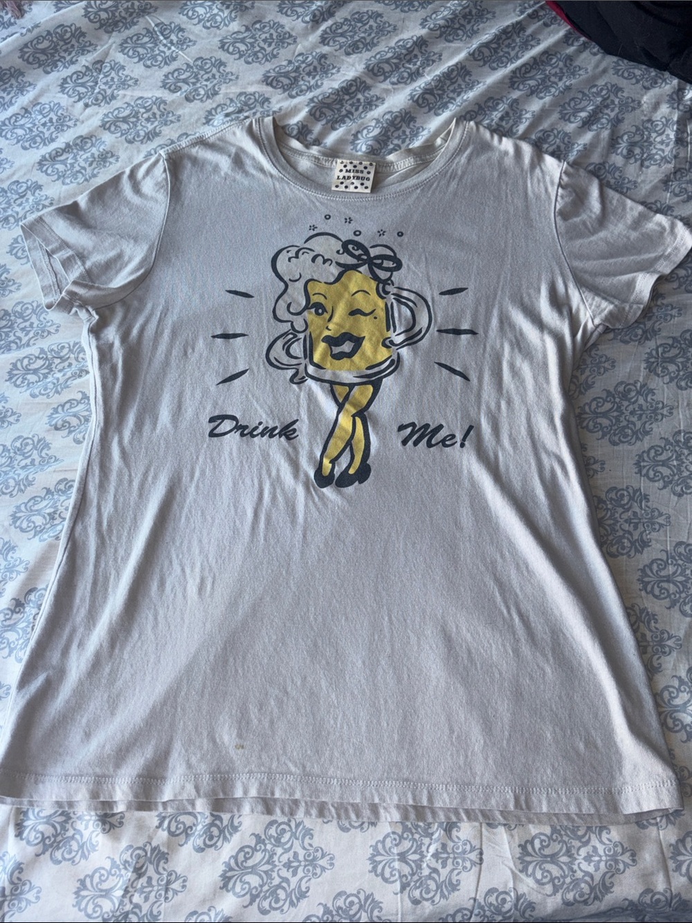 Graphic 'Drink Me!' Women's Tee